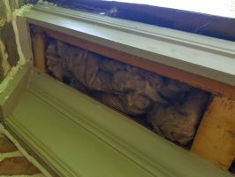 Honey Bee Proofing Eaves Insulation